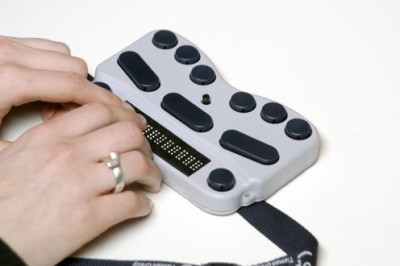 Braillská klávesnice s braillským řádkem EasyLink12